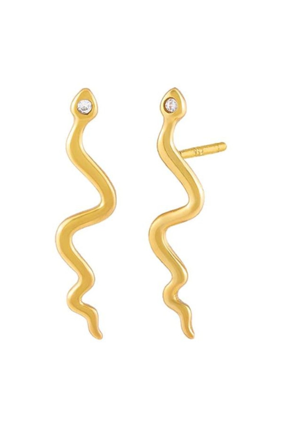 Accessories Jewellery Earrings | Jewel Citizen | Serpent Stud Earrings