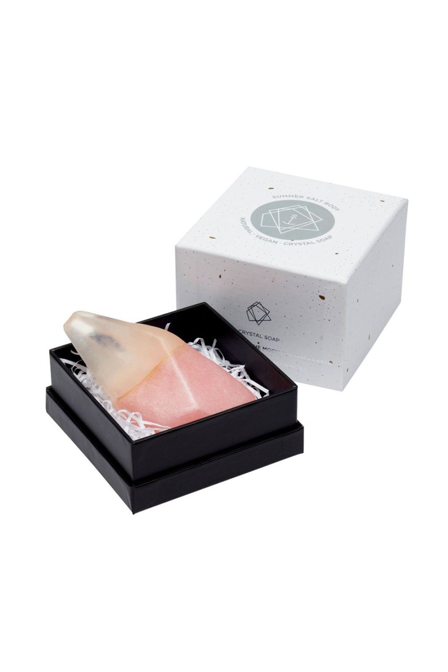 Wellness + Beauty Kabana | Kabana Summer Salt Crystal Soap Rose Quartz | Kabana Shop