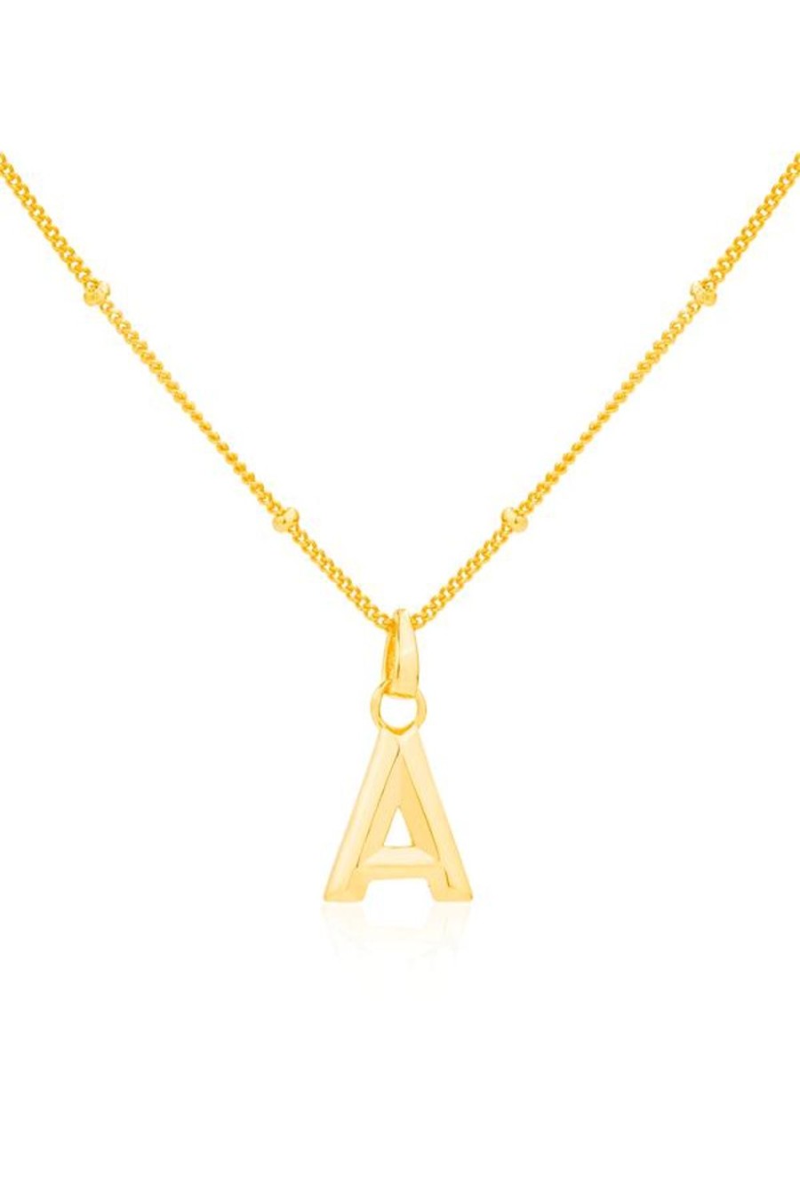 Accessories Jewellery Necklaces | Jewel Citizen | Alphabet Charm Necklace