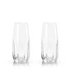 Wellness + Beauty Kabana | Viski Stemless Champagne Flutes | Pack Of 2