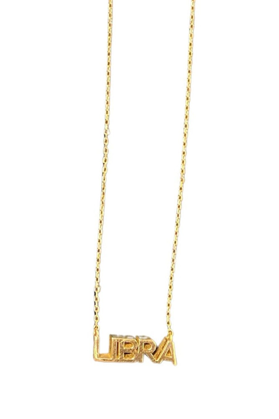 Accessories Jewellery Necklaces | Gold Libra Horoscope Necklace