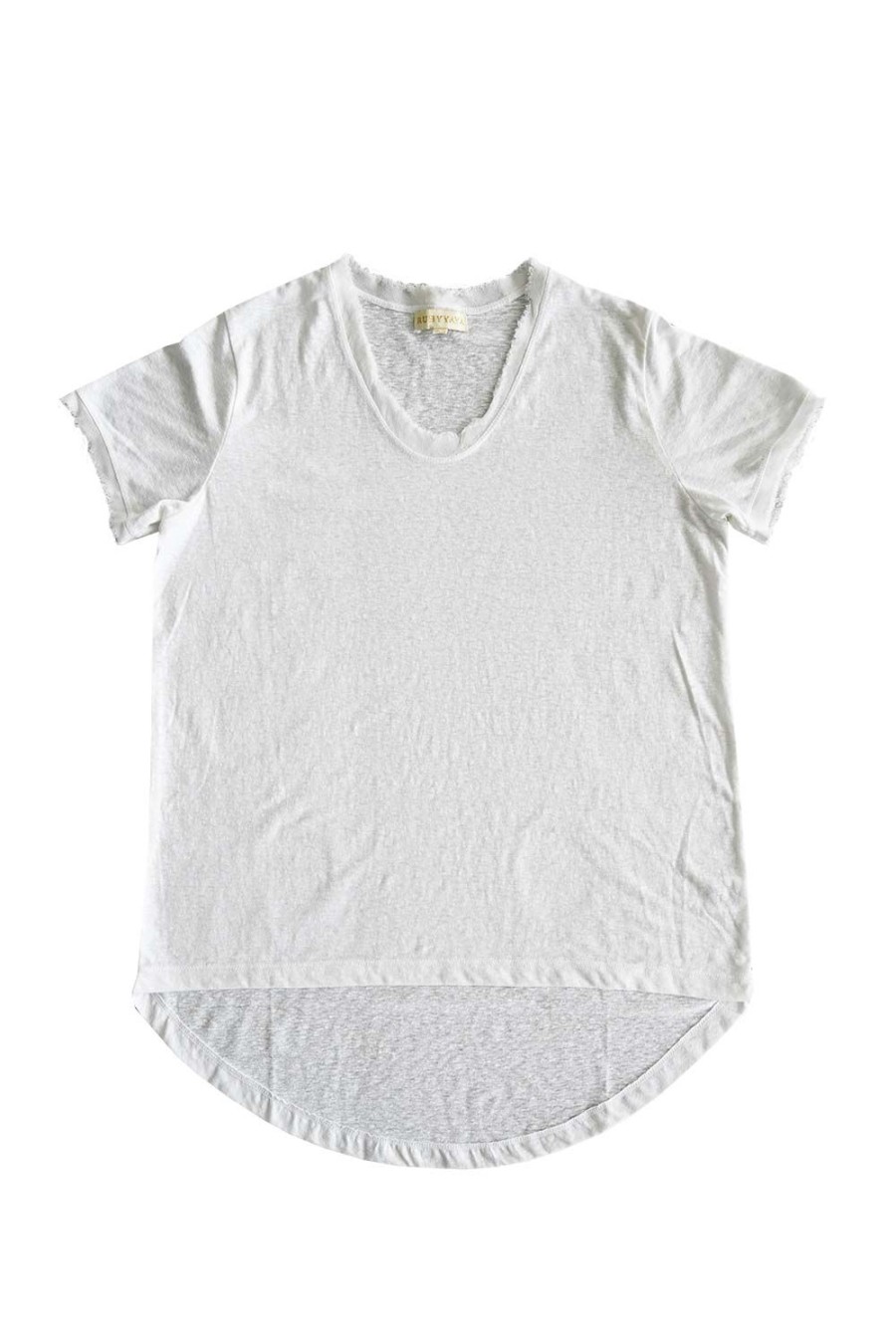 Everyday Essentials Rubyyaya | Rubyyaya Plain T-Shirt White | Kabana Shop