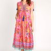 Dresses Lulasoul | Lulasoul Brasilia Midi Pink