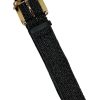 Accessories Kabana | Sardinia Square Belt Black