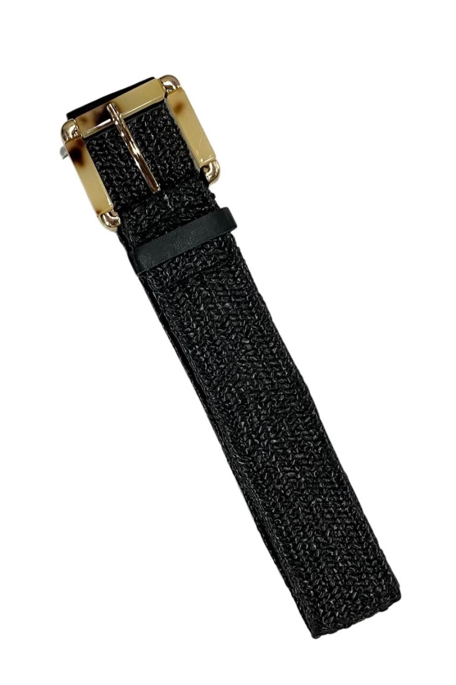 Accessories Kabana | Sardinia Square Belt Black