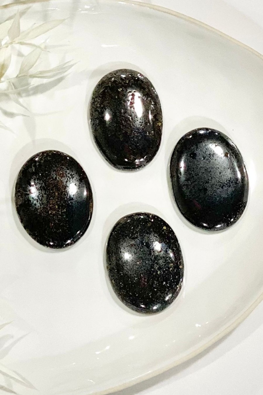 Wellness + Beauty Kabana | Hematite Worry Stone