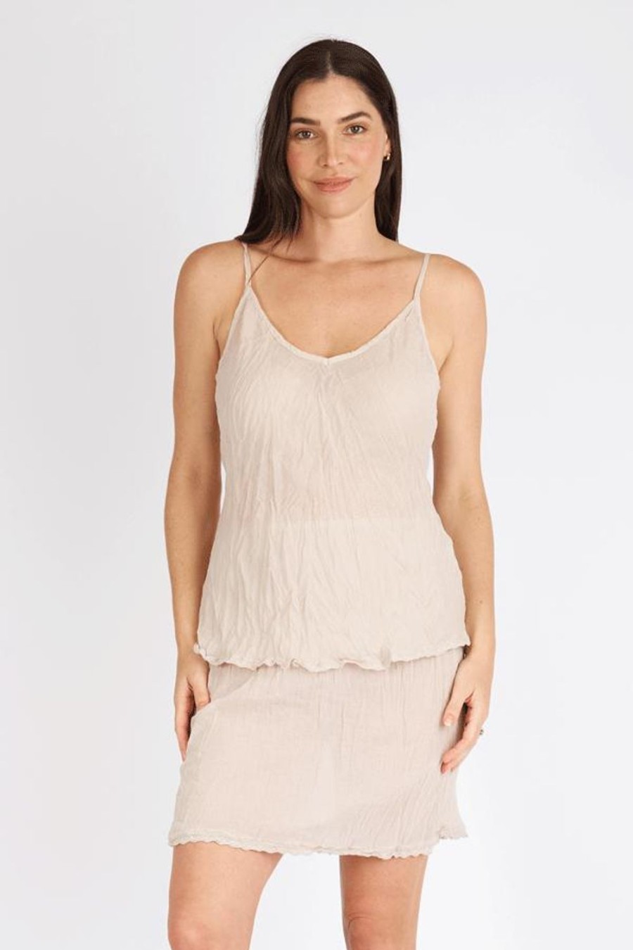 Everyday Essentials Kalme | Kalme Ibiza Cami Ecru