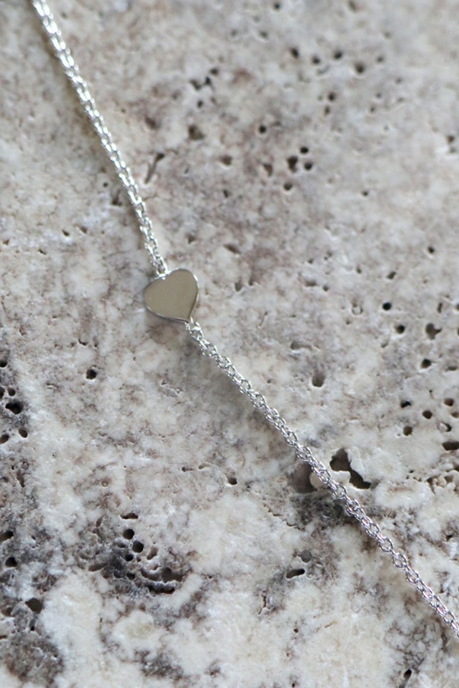 Accessories Kabana Necklaces | Heart Necklace Silver