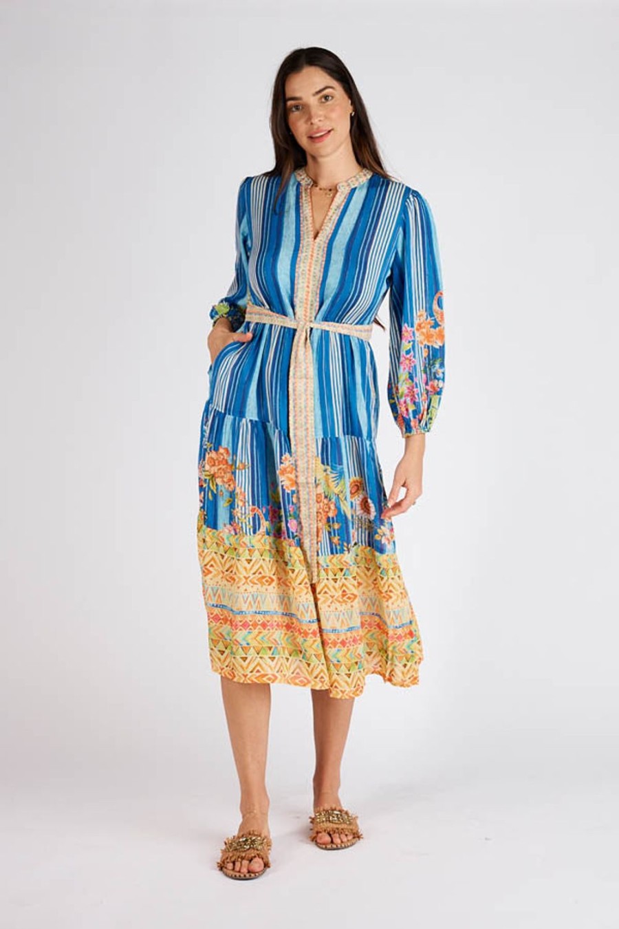 Dresses Lulasoul | Lulasoul Monte Midi Ocean