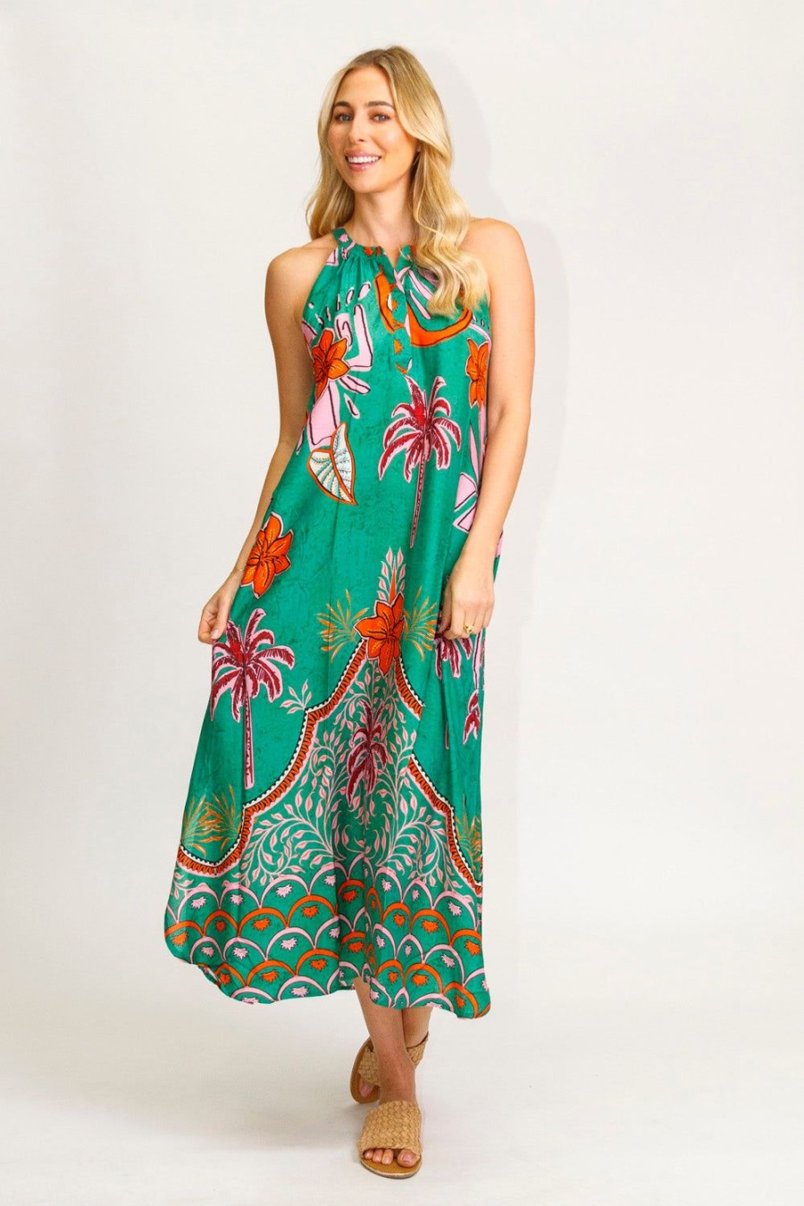 Dresses Lulasoul | Lulasoul Havana Maxi Fern