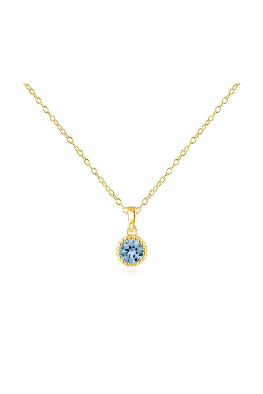 Accessories Jewel Citizen Necklaces | Jewel Citizen | Birthstone Necklace | March