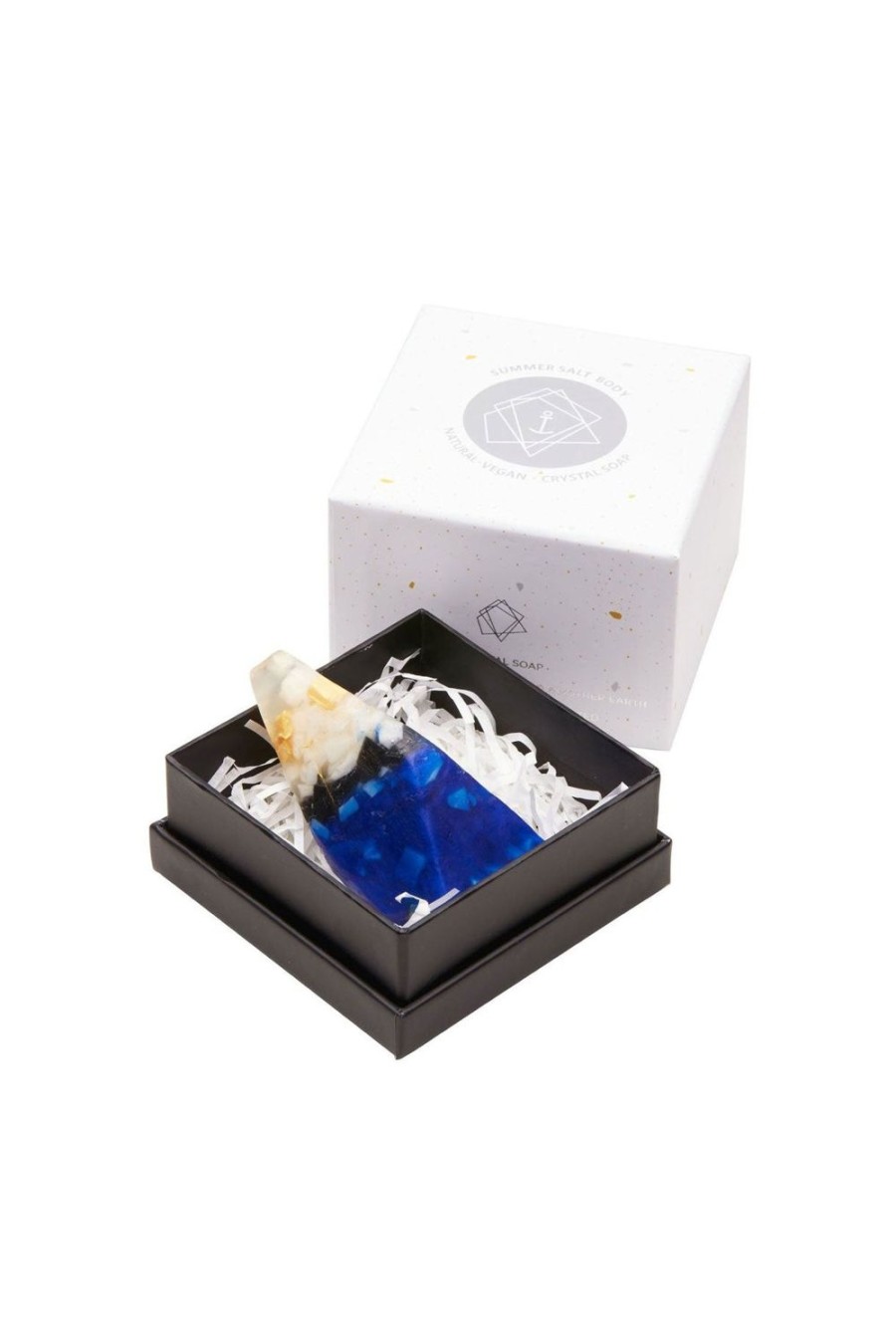 Wellness + Beauty Kabana | Summer Salt Lapis Lazuli Crystal Soap