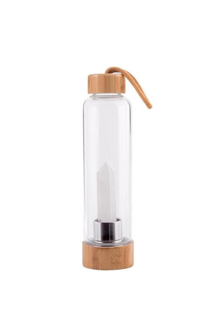 Wellness + Beauty Kabana | Kabana Crystal Water Bottle - Clear Quartz | Kabana Shop