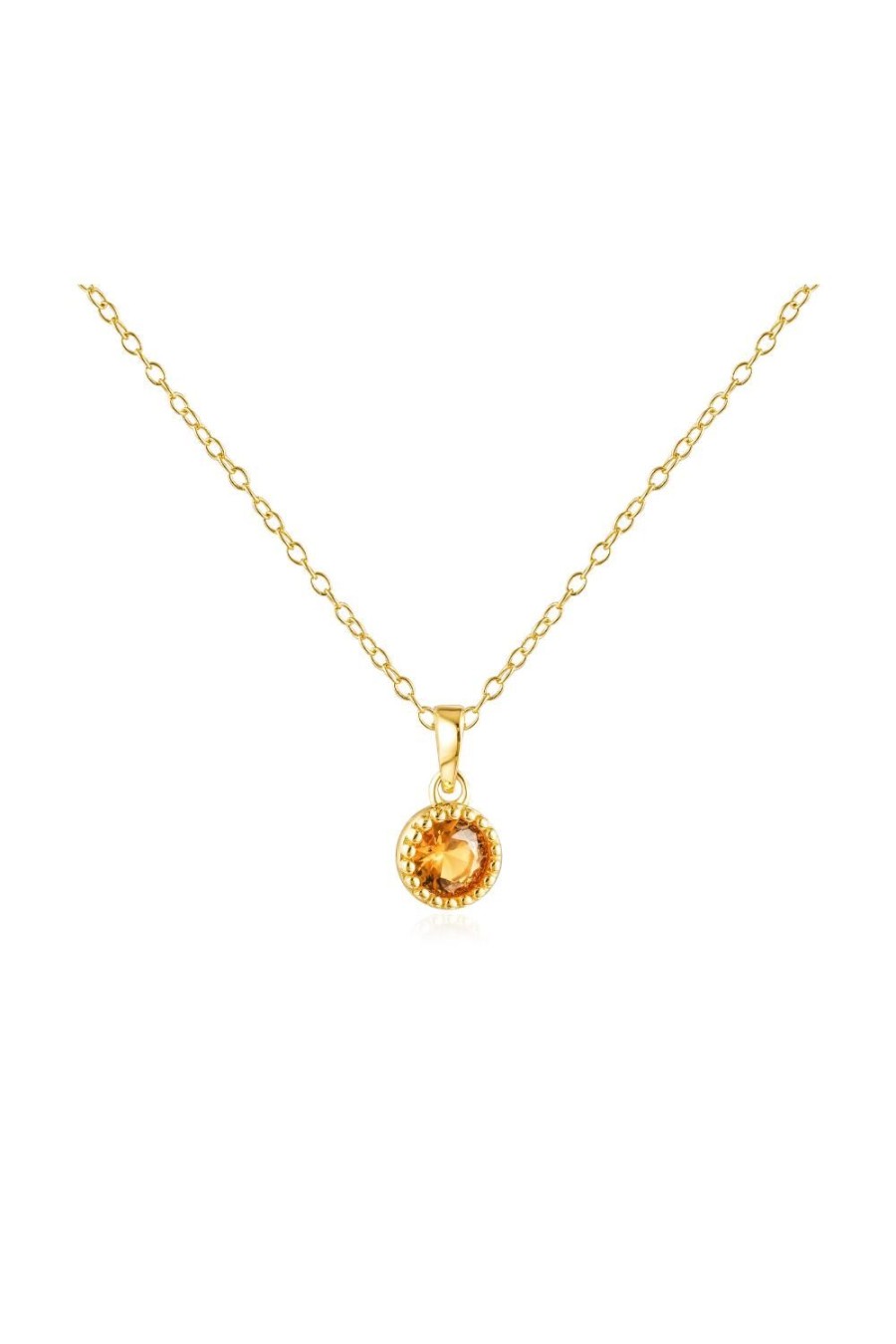 Accessories Jewel Citizen Necklaces | Jewel Citizen | Birthstone Necklace | November