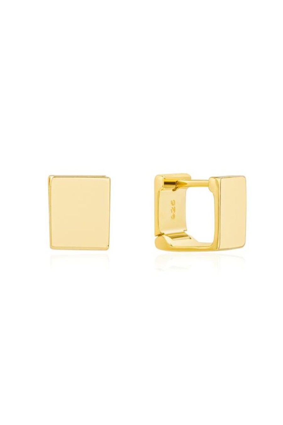 Accessories Jewellery Earrings | Jewel Citizen | Cube Earrings Gold