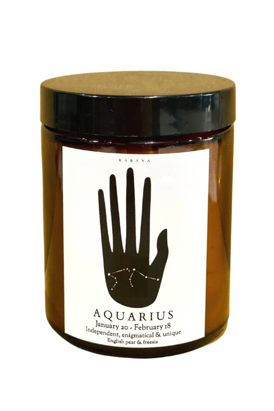 Wellness + Beauty Kabana | Zodiac Candle-Aquarius