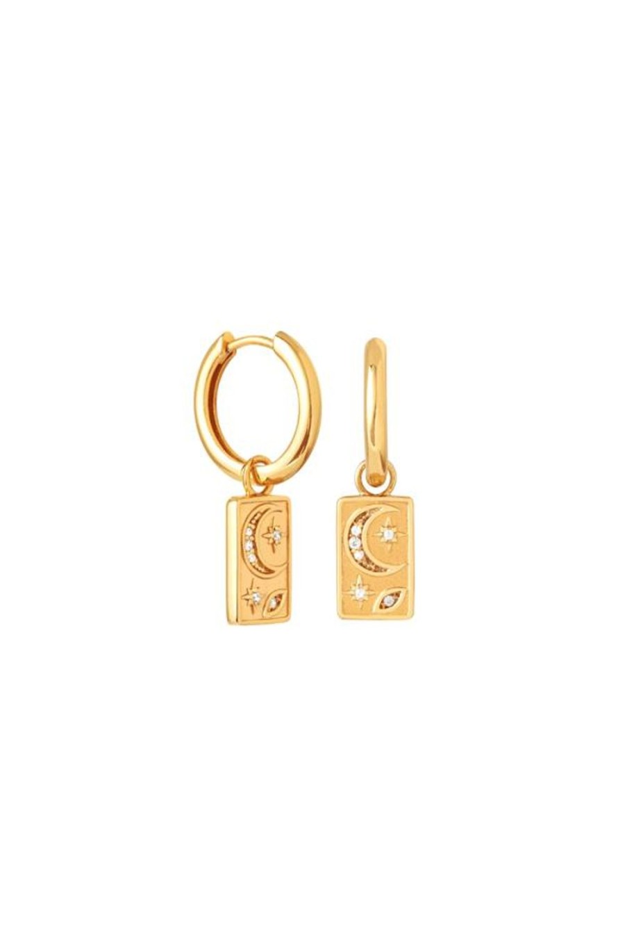 Accessories Jewellery Earrings | Jewel Citizen | Moonshine Earrings Gold