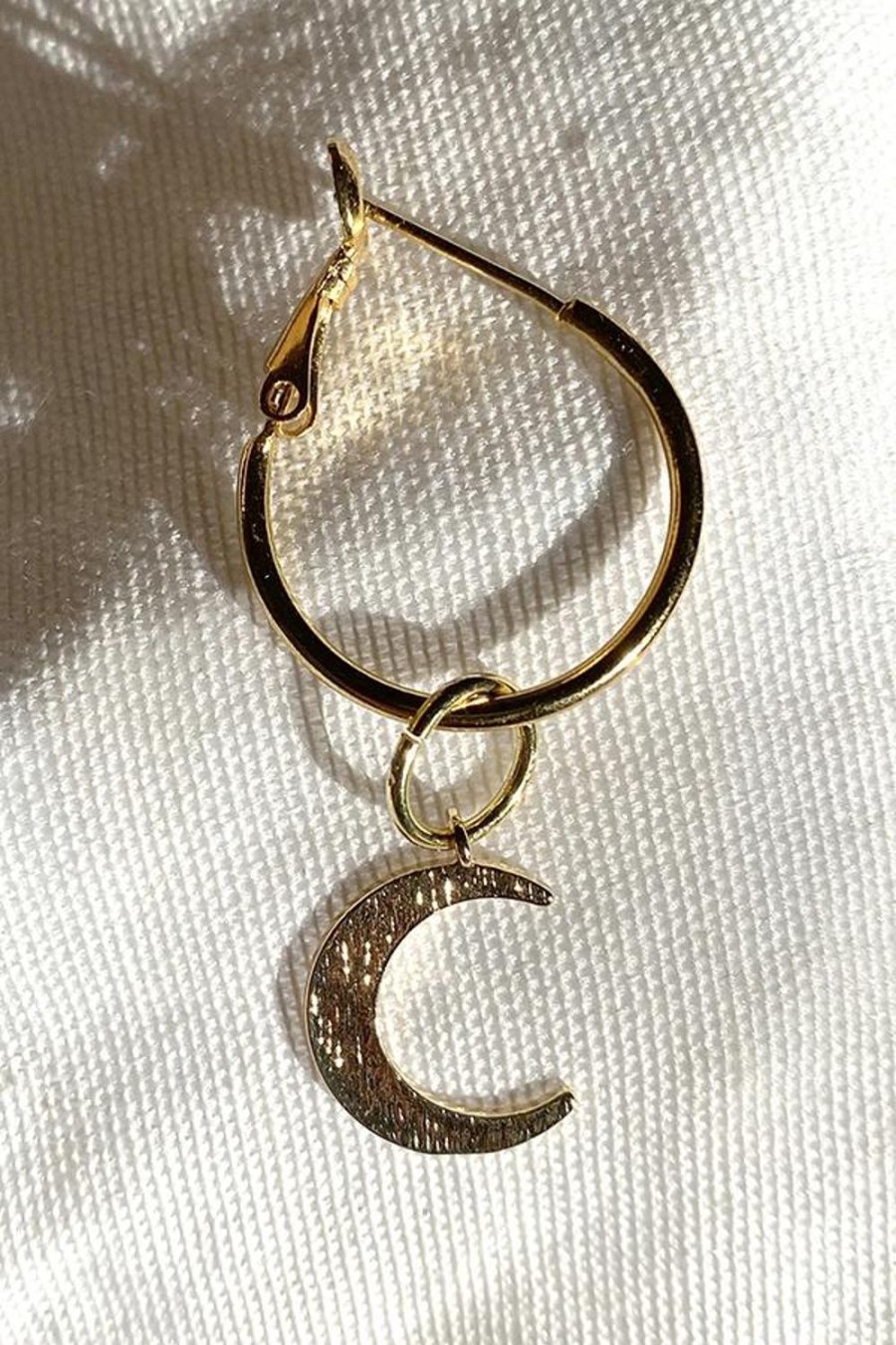 Accessories Jewellery Earrings | Half Moon Earring