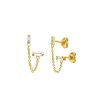 Accessories Jewellery Earrings | Jewel Citizen | Georgia Earrings Gold