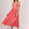 Dresses Rubyyaya | Rubyyaya Rose Maxi Coral