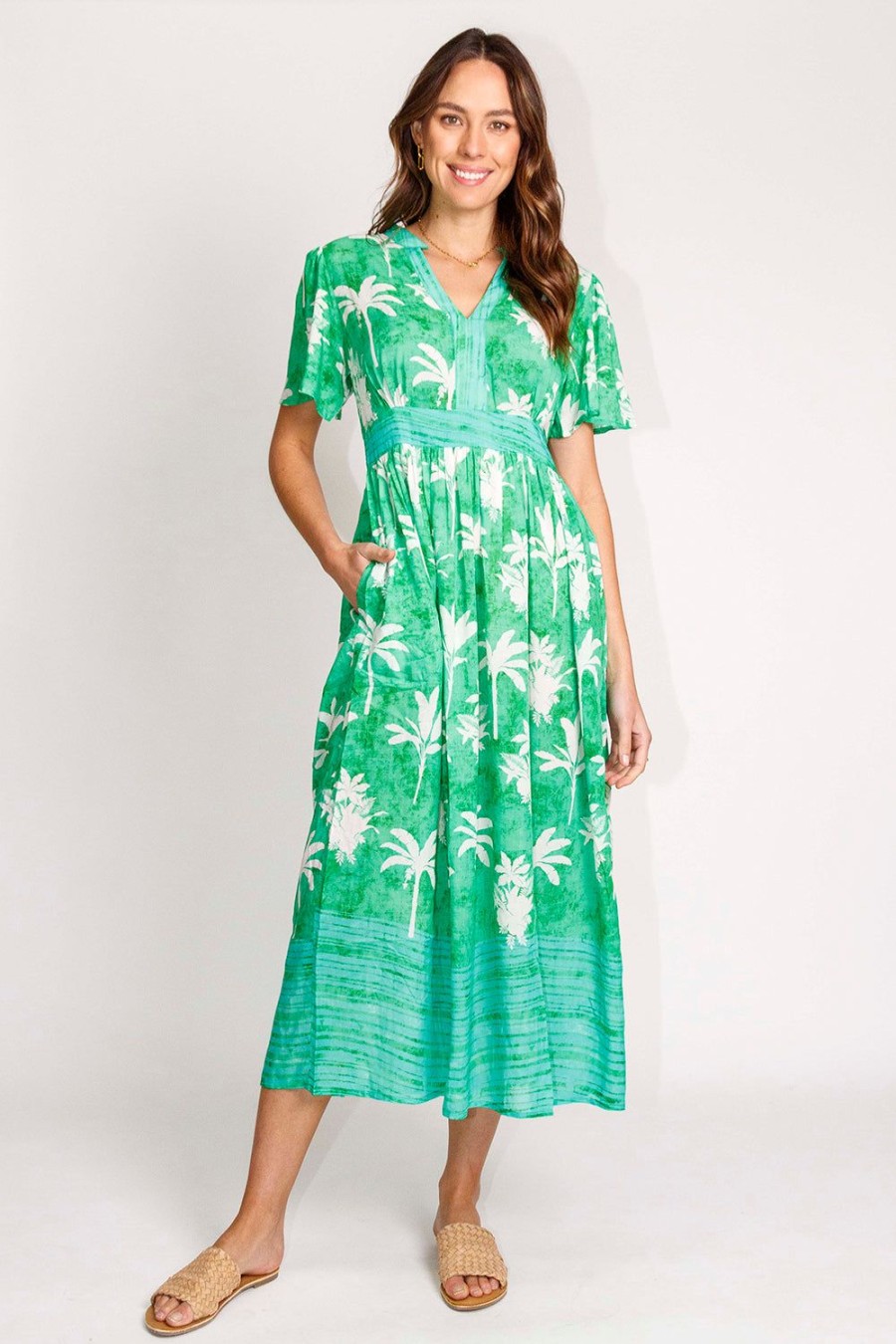 Dresses Lulasoul | Lulasoul Tranquil Midi Sea