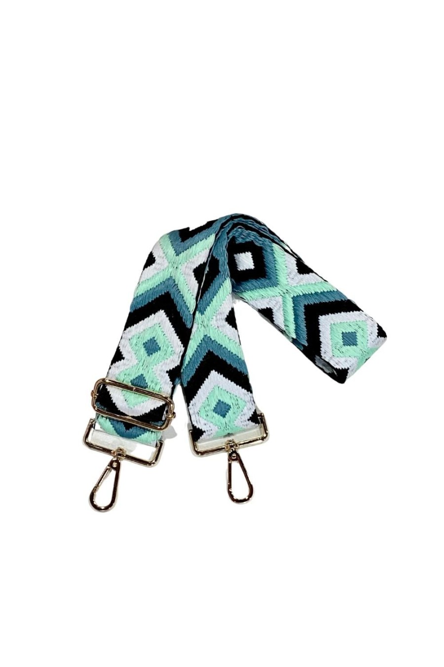 Accessories Kabana | Aztec Navy/Green Bag Strap