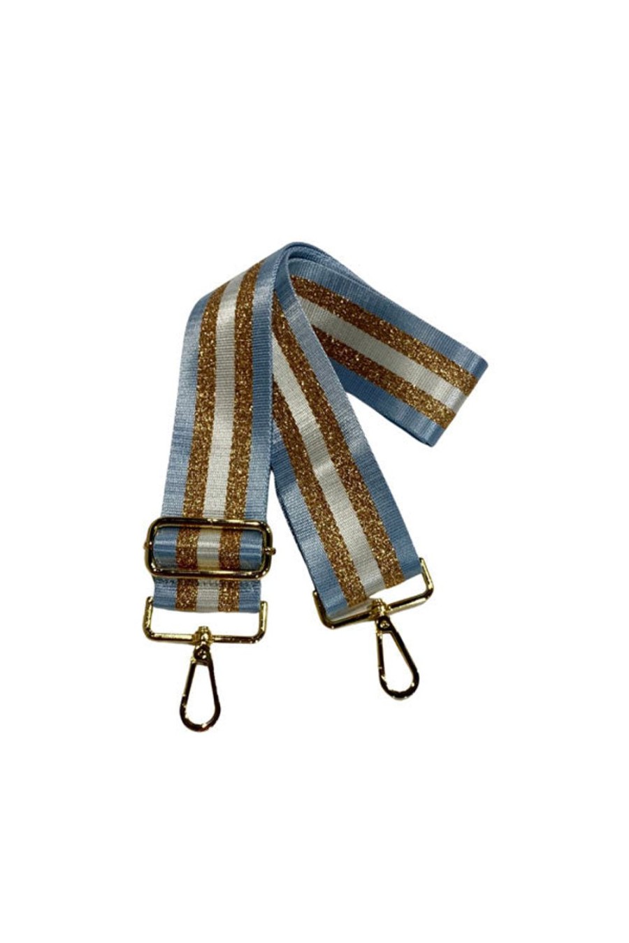 Accessories Kabana | Stripe Sky Blue Bag Strap