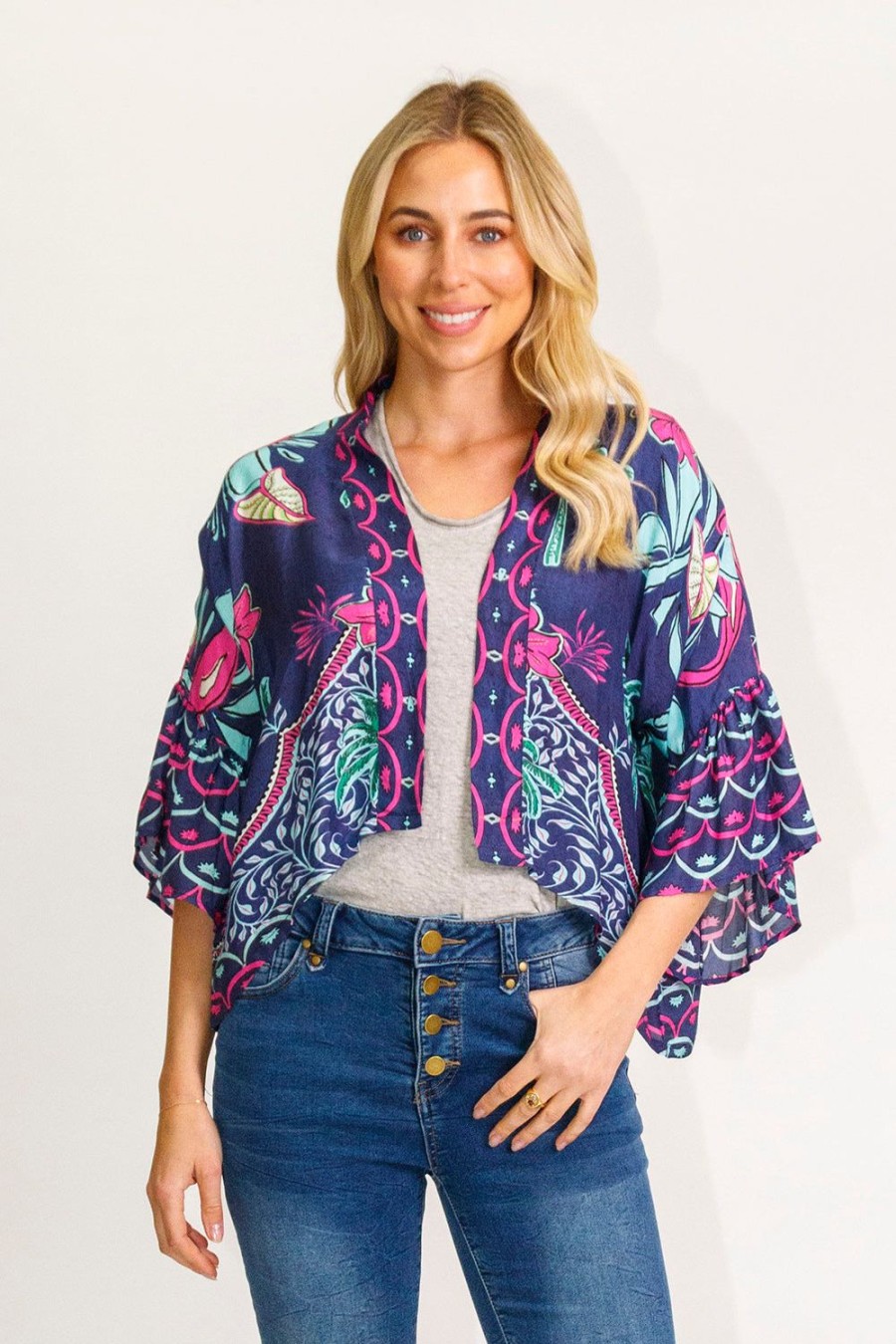 Tops Lulasoul | Lulasoul Havana Bolero Navy