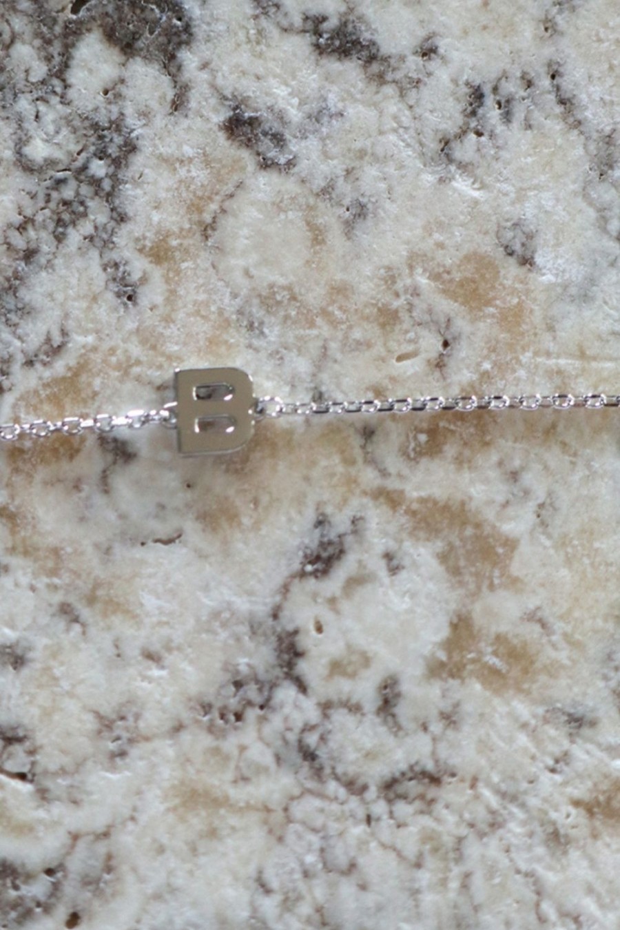 Accessories Kabana Bracelets | Initial Bracelet Silver